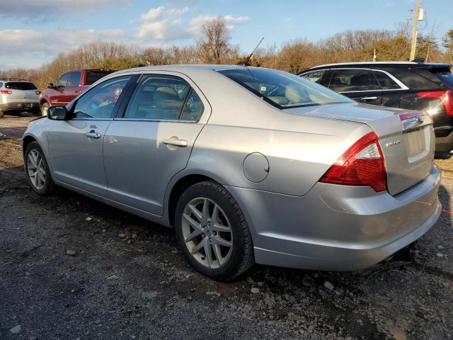 3FAHP0JG5BR168557 - 2011 FORD FUSION SEL SILVER photo 2