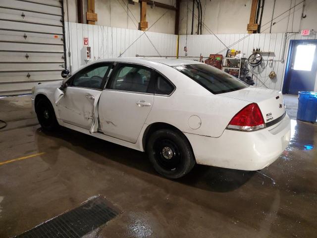 2G1WD5EM9A1113564 - 2010 CHEVROLET IMPALA POLICE WHITE photo 2