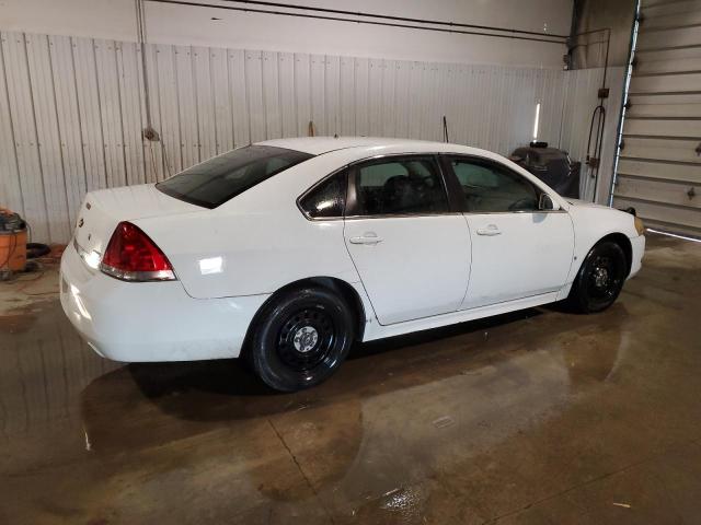 2G1WD5EM9A1113564 - 2010 CHEVROLET IMPALA POLICE WHITE photo 3