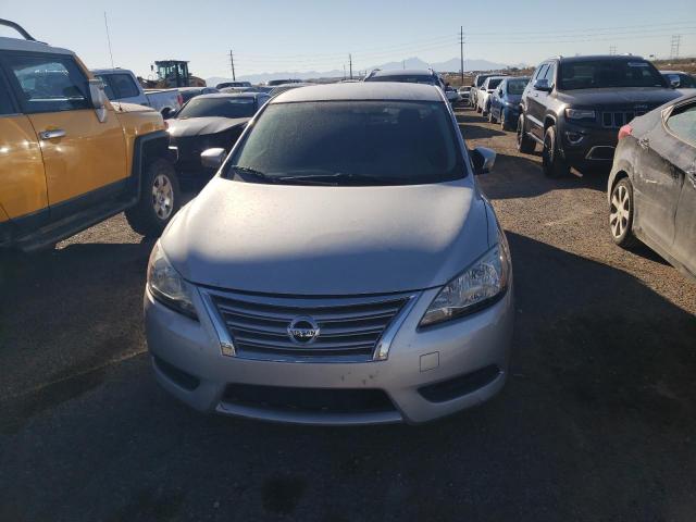 3N1AB7AP0FY368179 - 2015 NISSAN SENTRA S SILVER photo 5