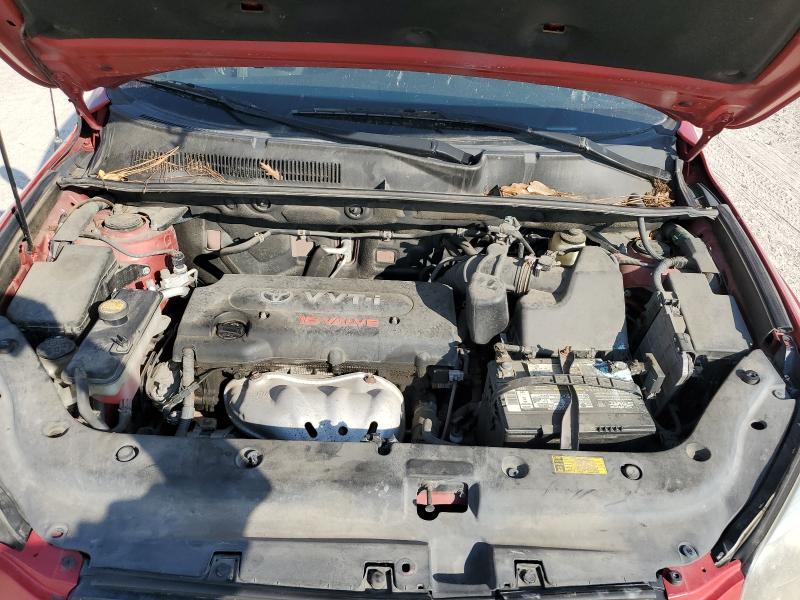JTMBD32V086083669 - 2008 TOYOTA RAV4 SPORT წითელი ფოტო 11