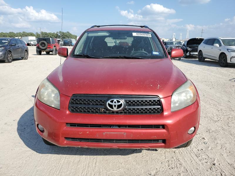 JTMBD32V086083669 - 2008 TOYOTA RAV4 SPORT წითელი ფოტო 5