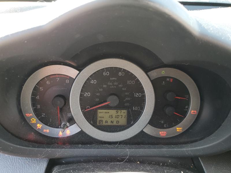 JTMBD32V086083669 - 2008 TOYOTA RAV4 SPORT წითელი ფოტო 9