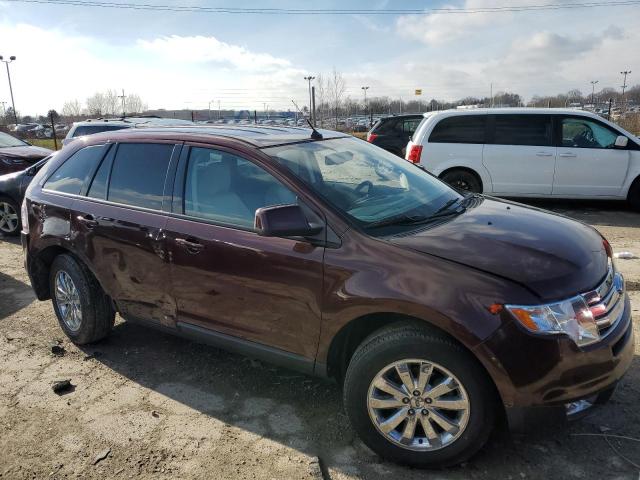 2FMDK4JC9ABB57520 - 2010 FORD EDGE SEL BURGUNDY photo 4