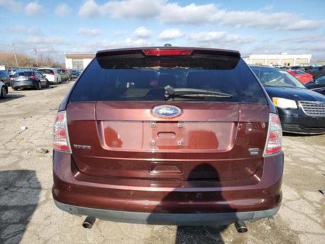 2FMDK4JC9ABB57520 - 2010 FORD EDGE SEL BURGUNDY photo 6