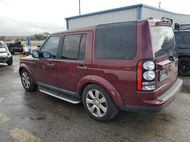 SALAG2V60GA779244 - 2016 LAND ROVER LR4 HSE MAROON photo 2