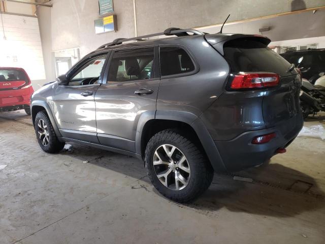 1C4PJMBS6GW277356 - 2016 JEEP CHEROKEE TRAILHAWK GRAY photo 2