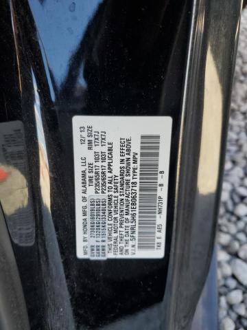 5FNRL5H61EB063718 - 2014 HONDA ODYSSEY EXL BLACK photo 13