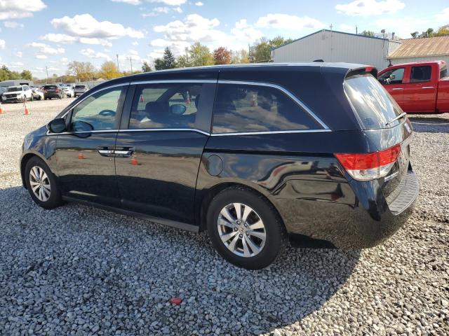 5FNRL5H61EB063718 - 2014 HONDA ODYSSEY EXL BLACK photo 2