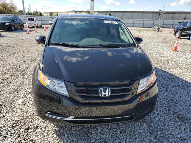 5FNRL5H61EB063718 - 2014 HONDA ODYSSEY EXL BLACK photo 5