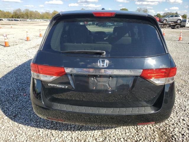 5FNRL5H61EB063718 - 2014 HONDA ODYSSEY EXL BLACK photo 6