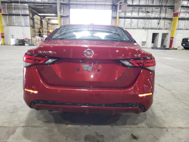 3N1AB8CV6NY230145 - 2022 NISSAN SENTRA SV RED photo 6