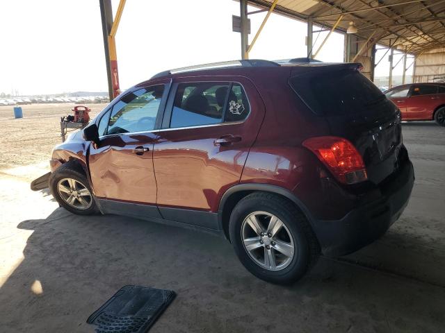 3GNCJLSB2GL215202 - 2016 CHEVROLET TRAX 1LT მუქწითელი ფოტო 2