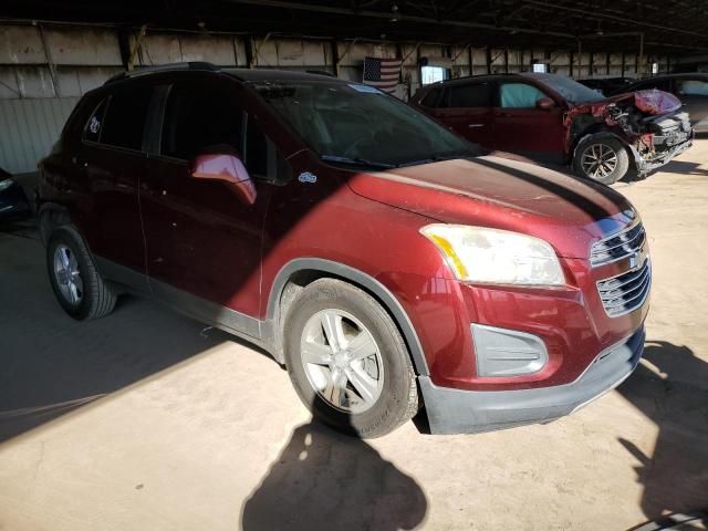3GNCJLSB2GL215202 - 2016 CHEVROLET TRAX 1LT მუქწითელი ფოტო 4