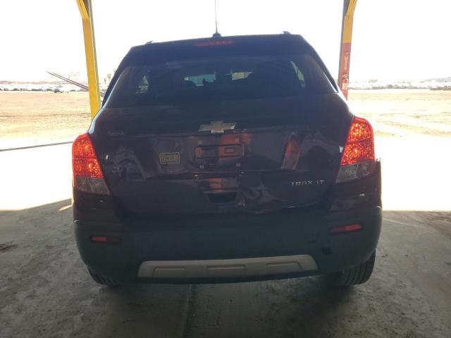 3GNCJLSB2GL215202 - 2016 CHEVROLET TRAX 1LT მუქწითელი ფოტო 6