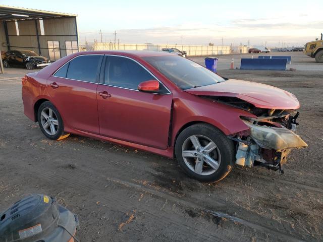 4T1BF1FK9DU672641 - 2013 TOYOTA CAMRY L RED photo 4