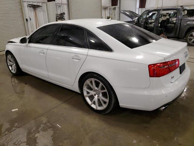WAUGFAFCXDN097122 - 2013 AUDI A6 PREMIUM PLUS Biały zdjęcie 2