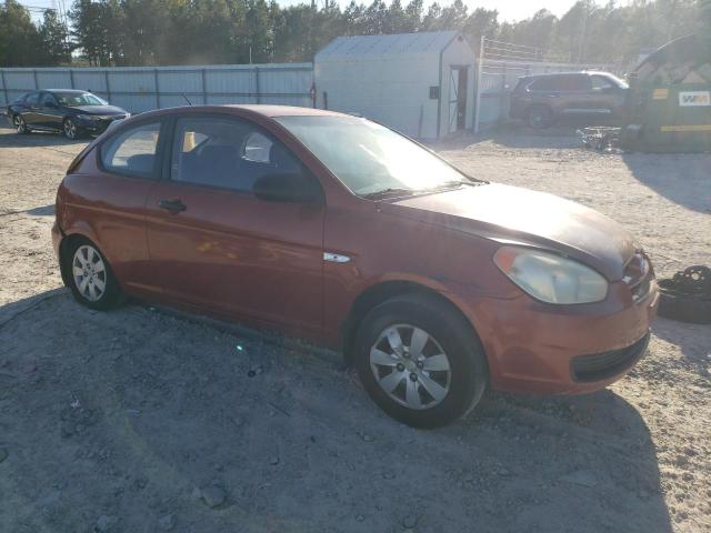 KMHCM36C78U060183 - 2008 HYUNDAI ACCENT GS Қызыл фото 4