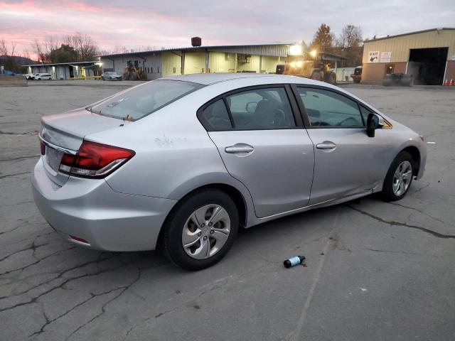 19XFB2F54DE273331 - 2013 HONDA CIVIC LX SILVER photo 3