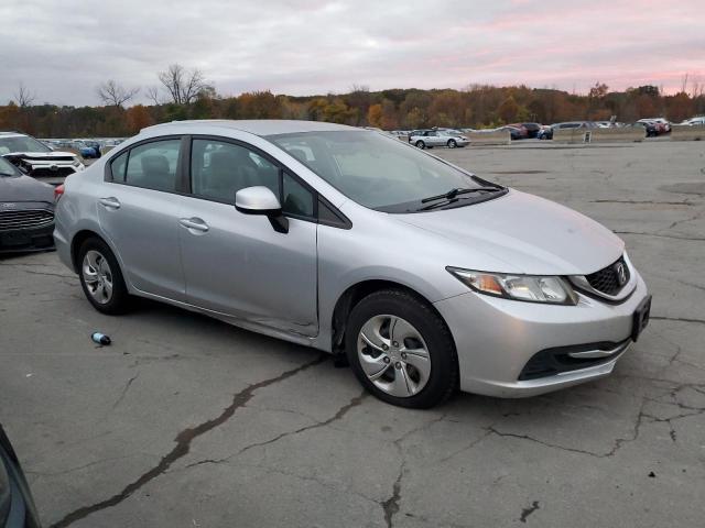 19XFB2F54DE273331 - 2013 HONDA CIVIC LX SILVER photo 4