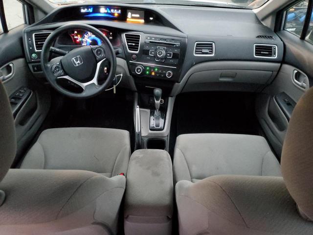 19XFB2F54DE273331 - 2013 HONDA CIVIC LX SILVER photo 8