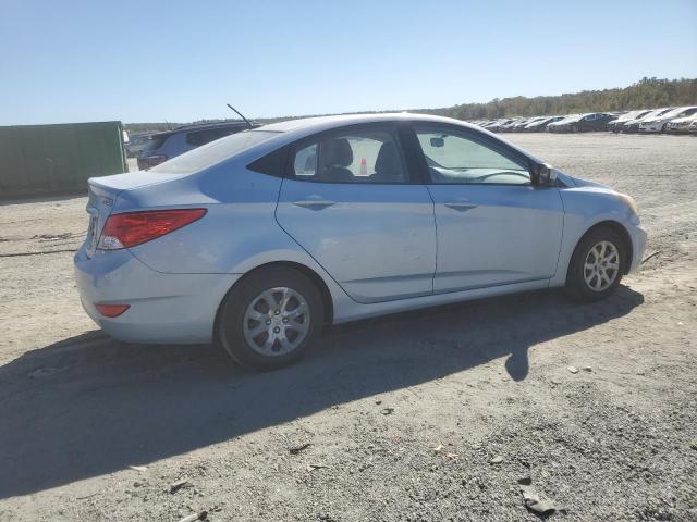 KMHCT4AE9EU645750 - 2014 HYUNDAI ACCENT GLS BLUE photo 3