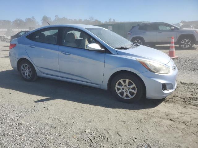 KMHCT4AE9EU645750 - 2014 HYUNDAI ACCENT GLS BLUE photo 4
