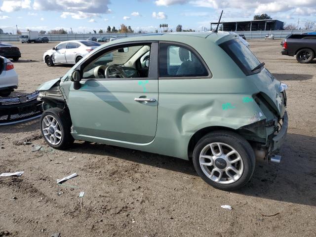 3C3CFFAR7CT304059 - 2012 FIAT 500 POP GREEN photo 2