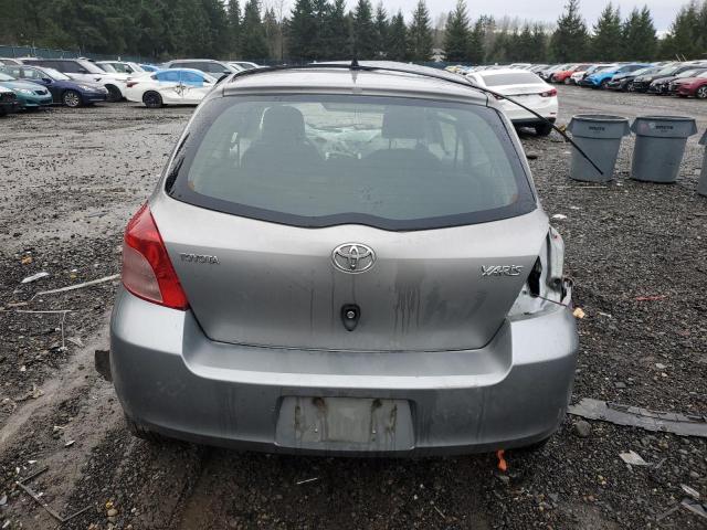 JTDJT923785200170 - 2008 TOYOTA YARIS SILVER photo 6