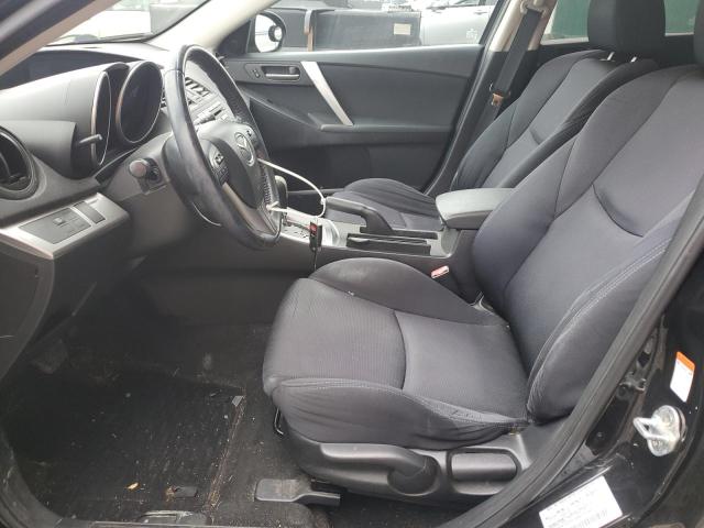 JM1BL1H65A1142080 - 2010 MAZDA 3 S BLACK photo 7