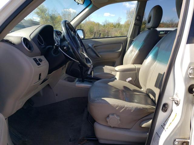 JTEHD20V640034315 - 2004 TOYOTA RAV4 WHITE photo 7