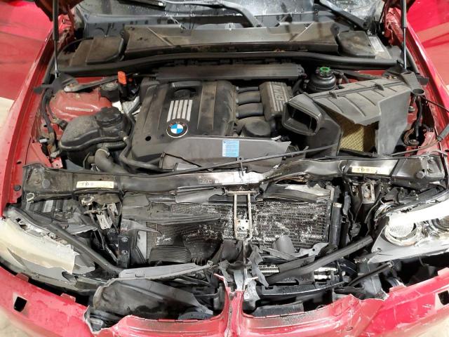 WBAPH5C57AA440009 - 2010 BMW 328 I SULEV RED photo 11