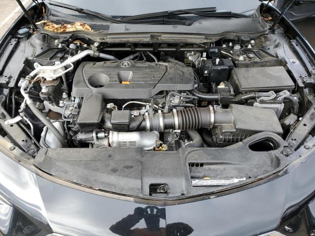 19UUB6F49NA000980 - 2022 ACURA TLX TECHNOLOGY შავი ფოტო 11