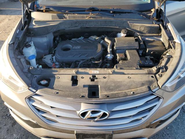 5XYZWDLA6JG537808 - 2018 HYUNDAI SANTA FE SPORT Մոխրագույն լուսանկար 12