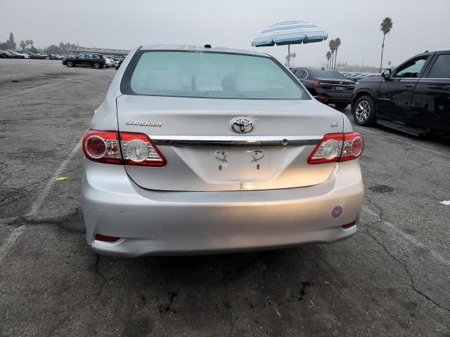 2T1BU4EE4BC538234 - 2011 TOYOTA COROLLA BASE Gümüş fotoğraf 6