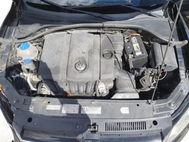1VWBH7A30DC004411 - 2013 VOLKSWAGEN PASSAT SE შავი ფოტო 11
