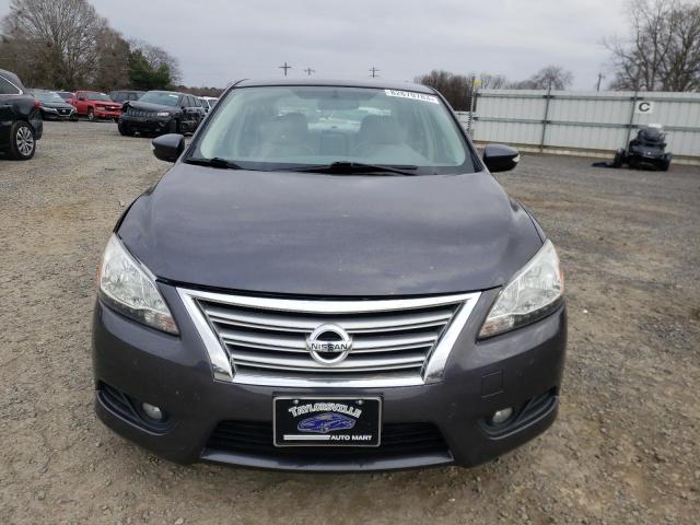 3N1AB7AP7DL686083 - 2013 NISSAN SENTRA S GRAY photo 5