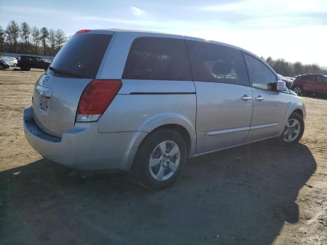 5N1BV28U37N126245 - 2007 NISSAN QUEST S SILVER photo 3