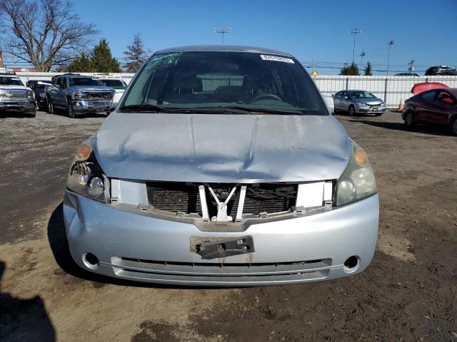 5N1BV28U37N126245 - 2007 NISSAN QUEST S SILVER photo 5