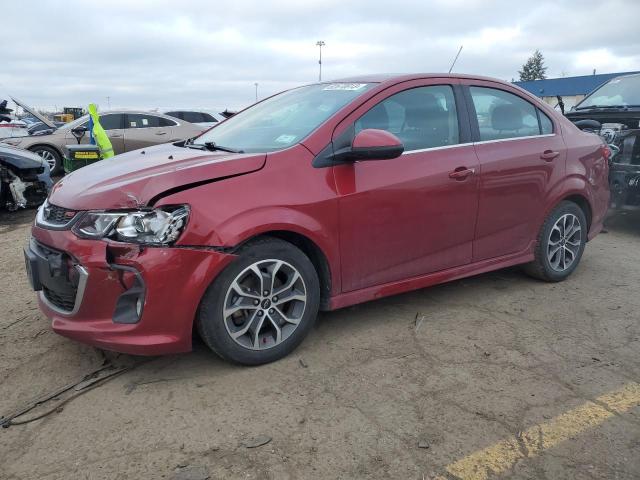 1G1JD5SH8J4123511 - 2018 CHEVROLET SONIC LT RED photo 1