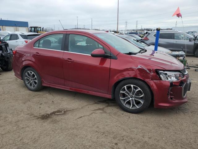 1G1JD5SH8J4123511 - 2018 CHEVROLET SONIC LT RED photo 4