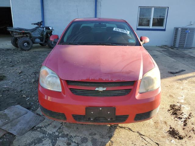 1G1AL12F257557549 - 2005 CHEVROLET COBALT LS RED photo 5