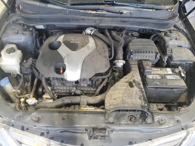 5NPEC4AB2DH665074 - 2013 HYUNDAI SONATA SE 灰色 照片 11