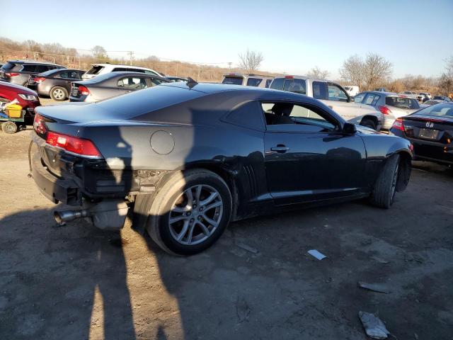 2G1FD1E34F9297286 - 2015 CHEVROLET CAMARO LT BLACK photo 3