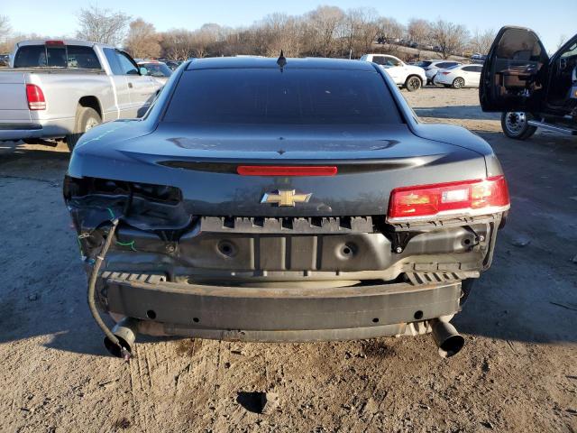 2G1FD1E34F9297286 - 2015 CHEVROLET CAMARO LT BLACK photo 6