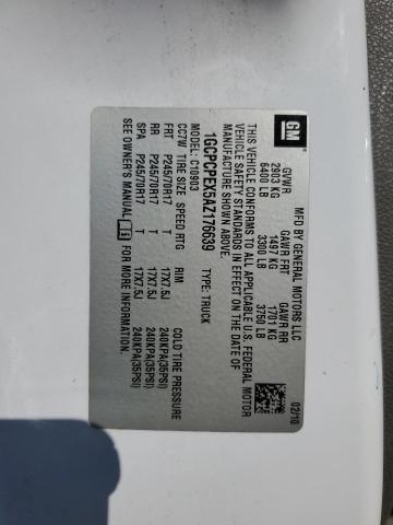 1GCPCPEX5AZ176639 - 2010 CHEVROLET SILVERADO C1500 白色 照片 12