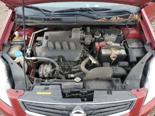 3N1AB6AP1BL696972 - 2011 NISSAN SENTRA 2.0 RED photo 11