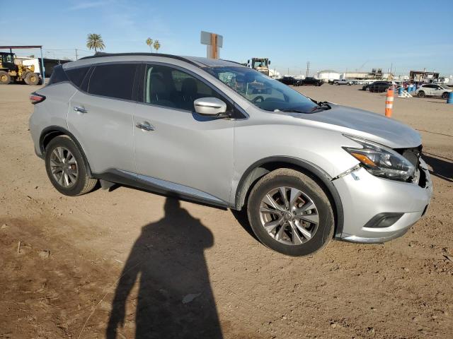 5N1AZ2MH1JN152231 - 2018 NISSAN MURANO S SILVER photo 4