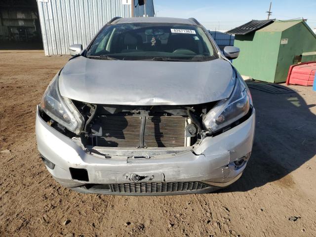 5N1AZ2MH1JN152231 - 2018 NISSAN MURANO S SILVER photo 5