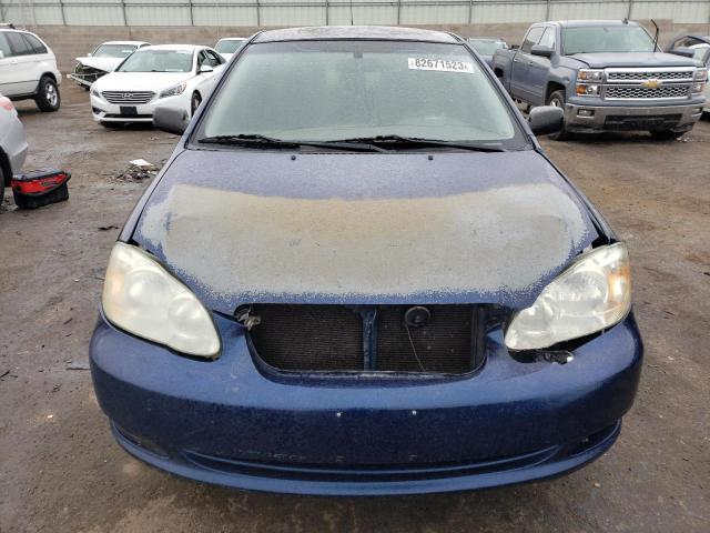 1NXBR32E98Z959616 - 2008 TOYOTA COROLLA CE BLUE photo 5